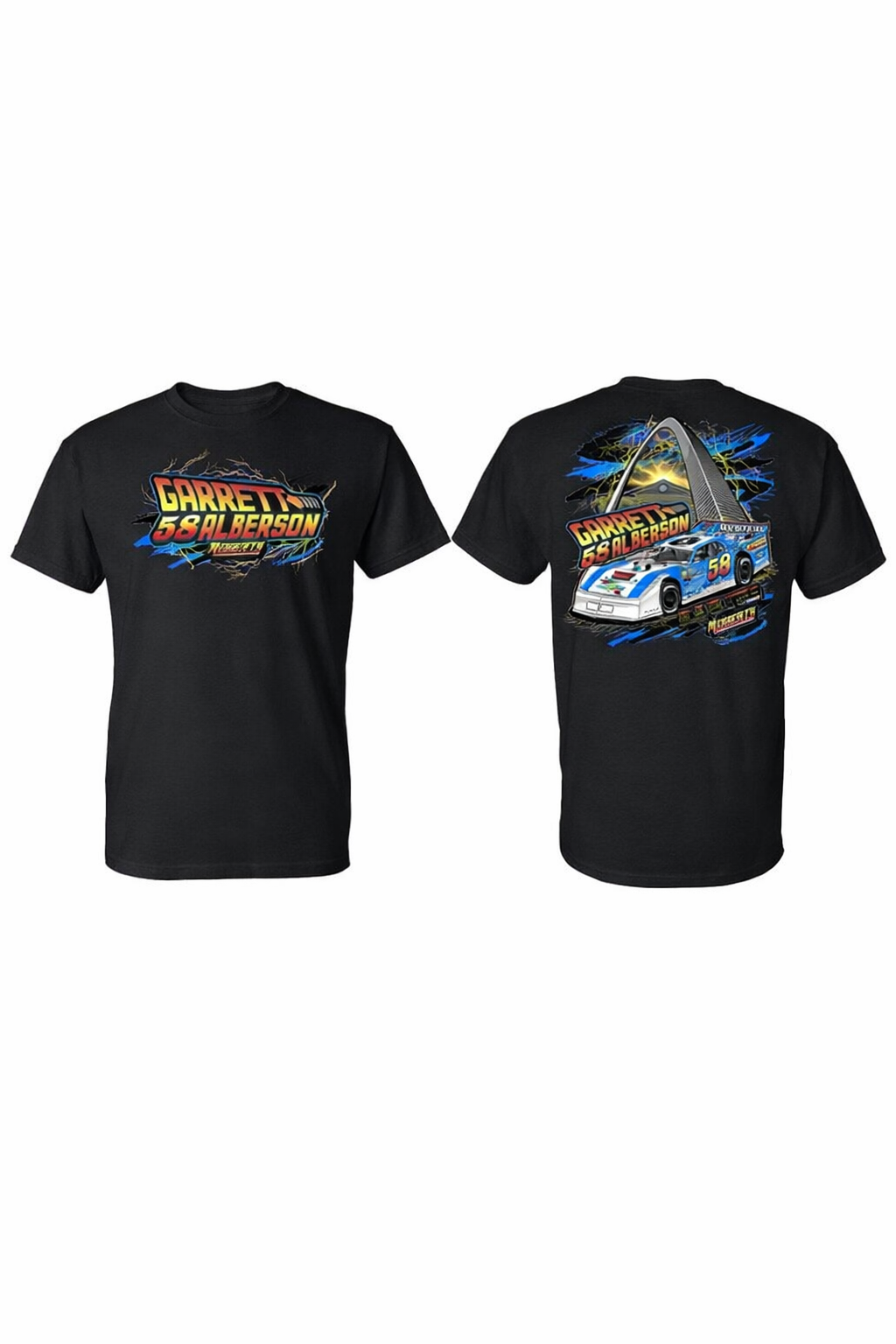 Short Sleeve Throwback Car Dome Tee