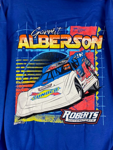 #58 Garrett Alberson Royal Blue Sweatshirt Hoodie