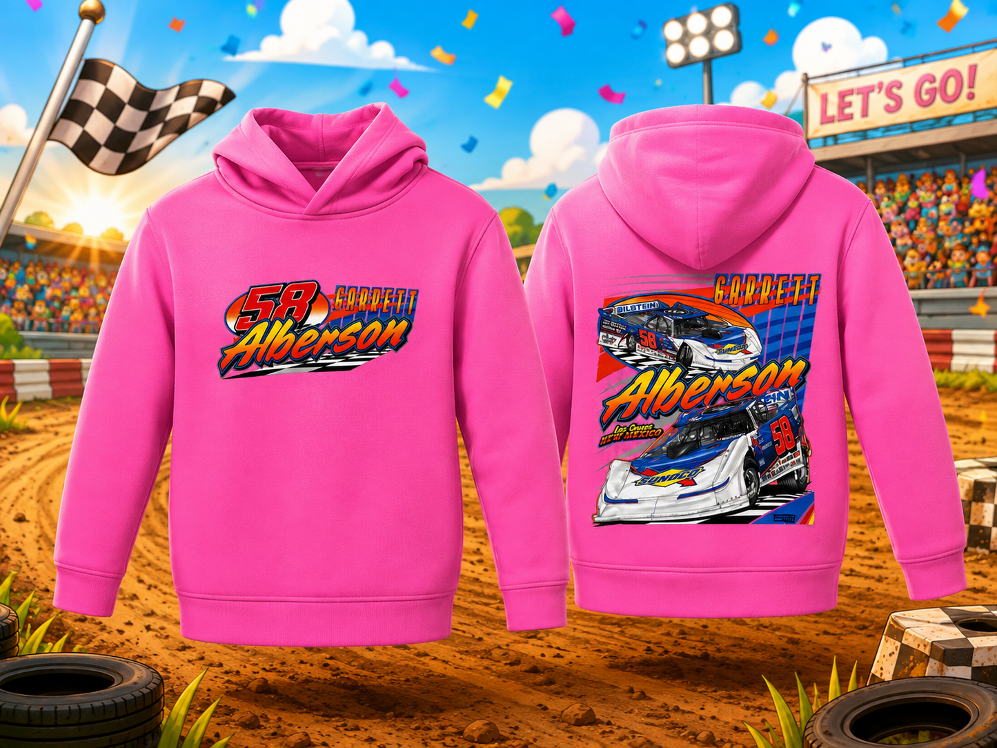 Pink Kids Hoodie