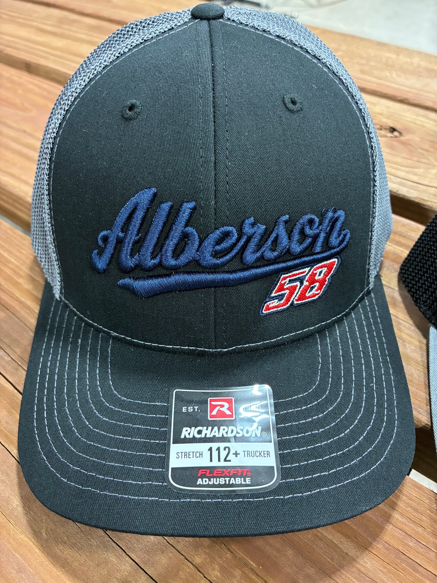 Embroidered Alberson/58 Richardson 112+ Flex/Snapback Adjustable Fit