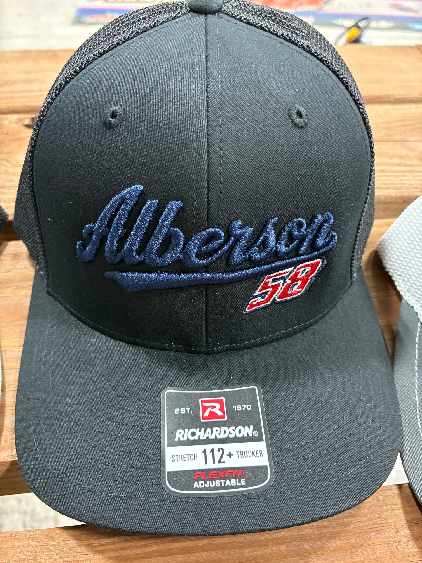 Embroidered Alberson/58 Richardson 112+ Flex/Snapback Adjustable Fit