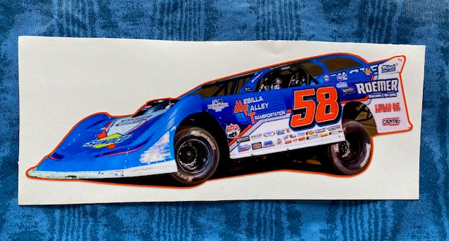 #58 Garrett Alberson Car Sticker