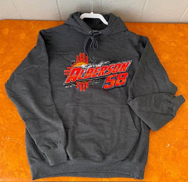 Zia Hoodie #58 Garrett Alberson Roberts Motorsports New Mexico Zia Hoodie