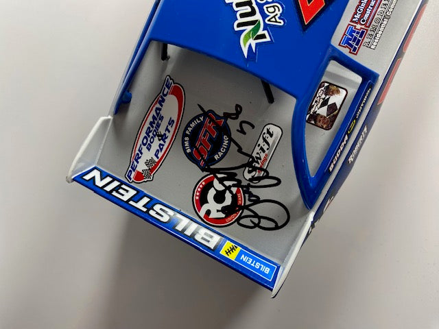 Autographed #58 Garrett Alberson 1:24 Scale 2023 ADC Diecast Car