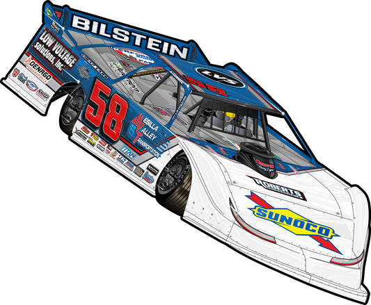 AUTOGRAPHED Car Cutout 23 inch #58 Garrett Alberson
