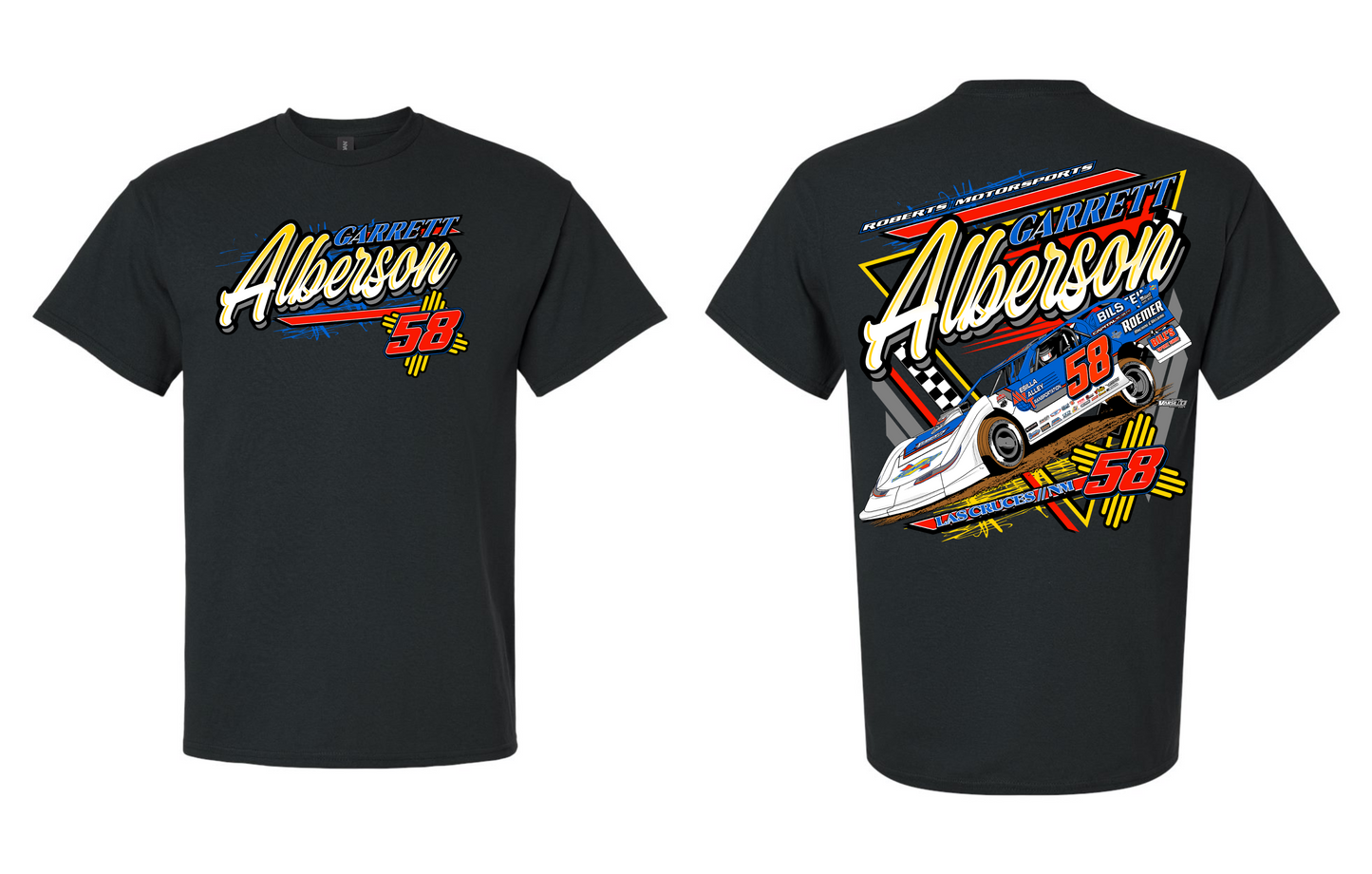Black Retro Tee