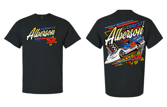 Black Retro Tee
