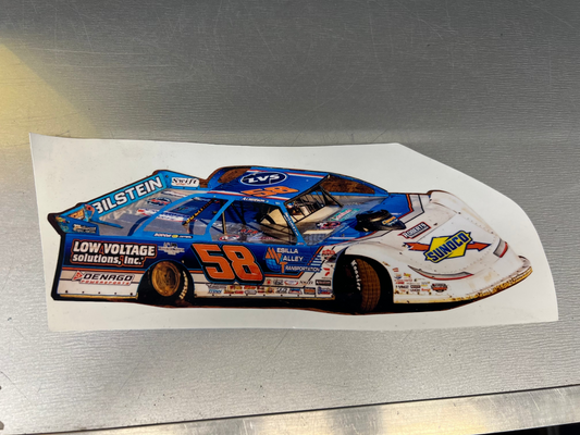 Long 58 Sticker