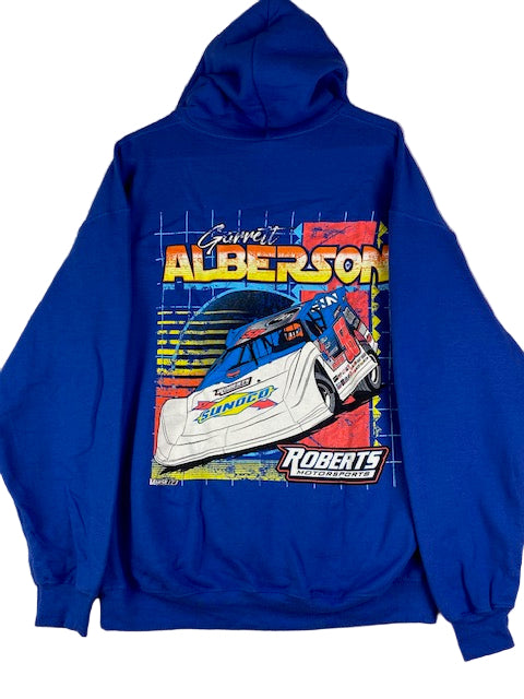 #58 Garrett Alberson Royal Blue Sweatshirt Hoodie