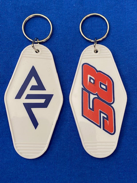 Alberson Racing AR/58 Two Sided Vintage Look Keychain