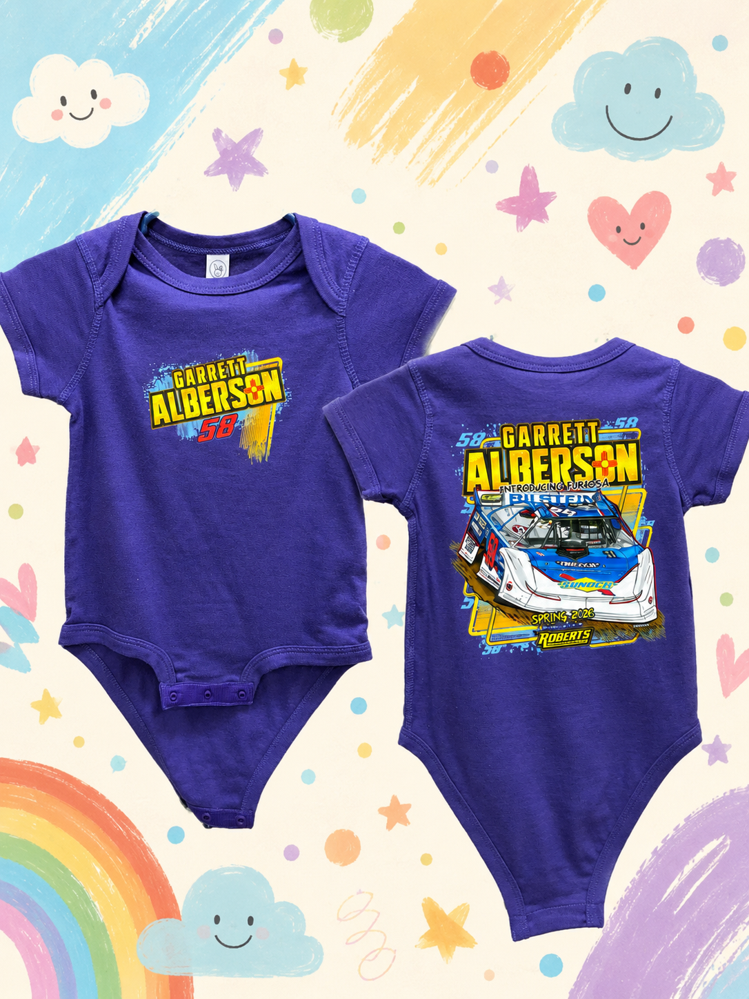 Purple Onesies for Littles
