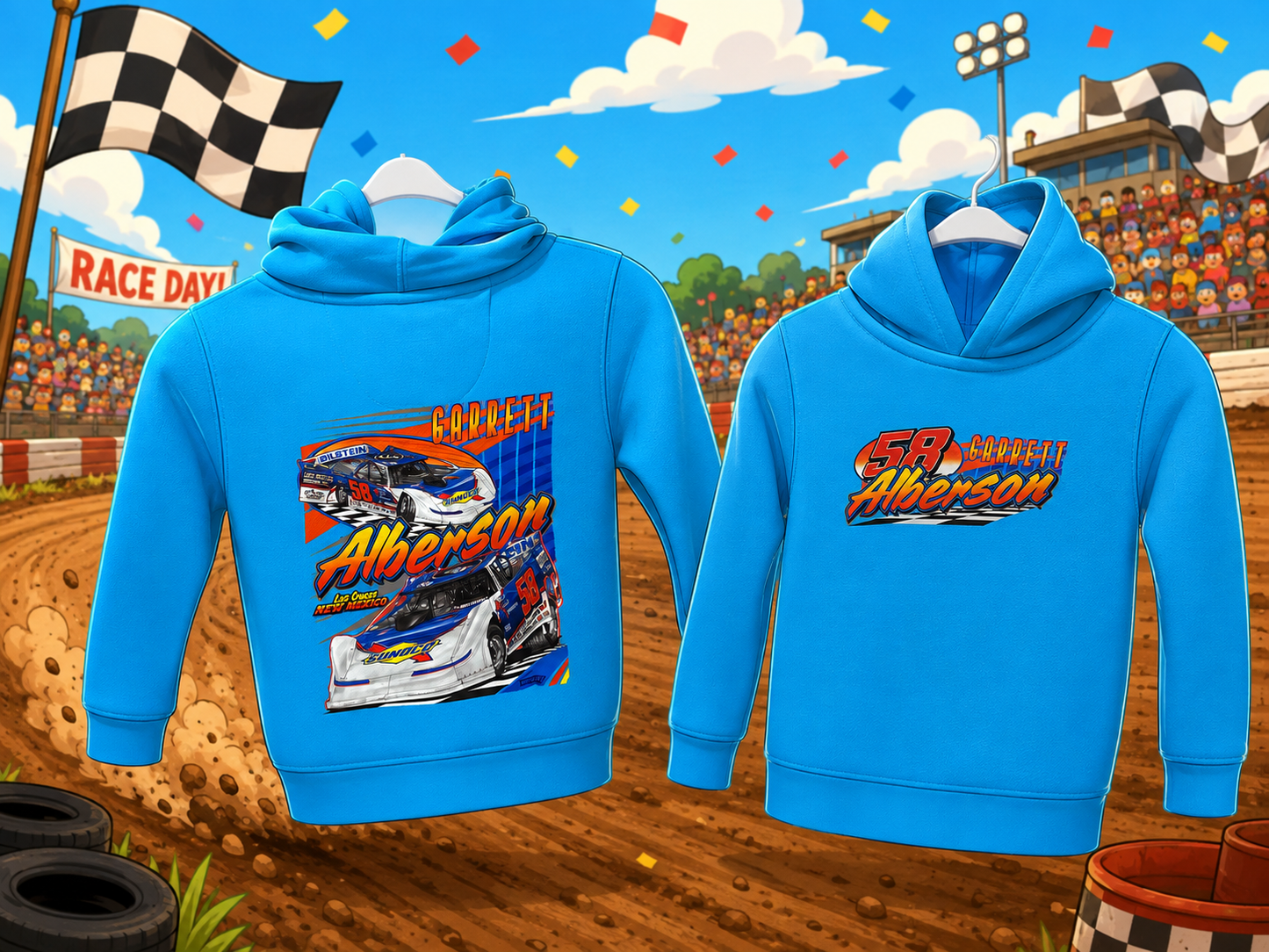 Blue Kids Hoodie